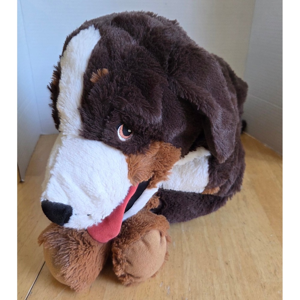 IKEA Hoppig Bernese Mountain Dog Plush 24 inch Large Stuffed Animal Toy Floppy